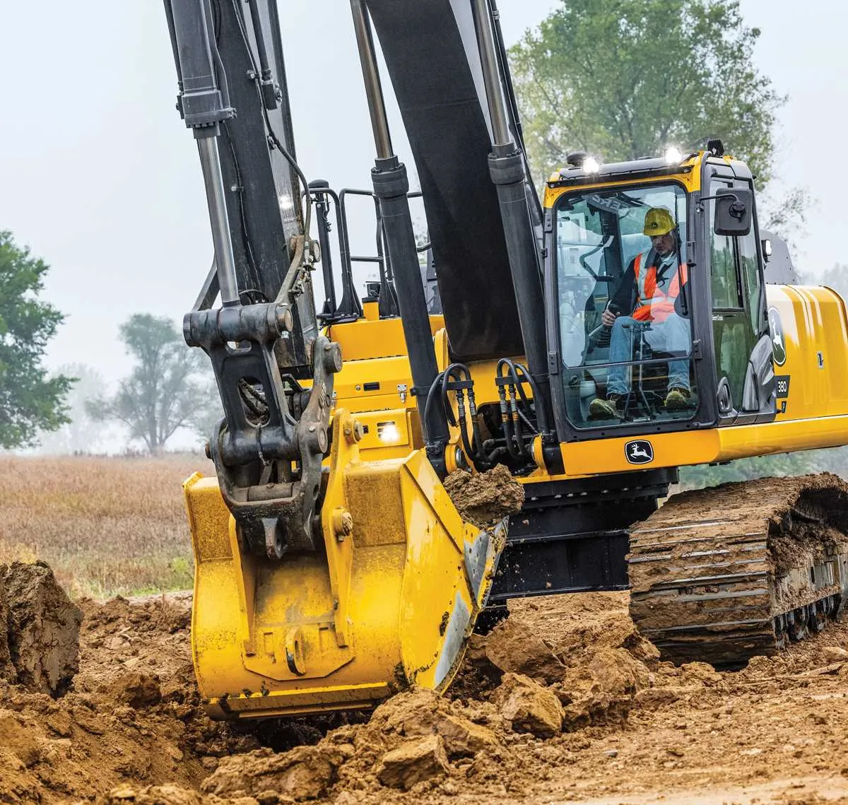 john deere 250 excavator specs