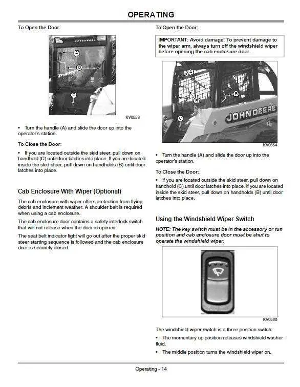 john deere 260 skid steer specs
