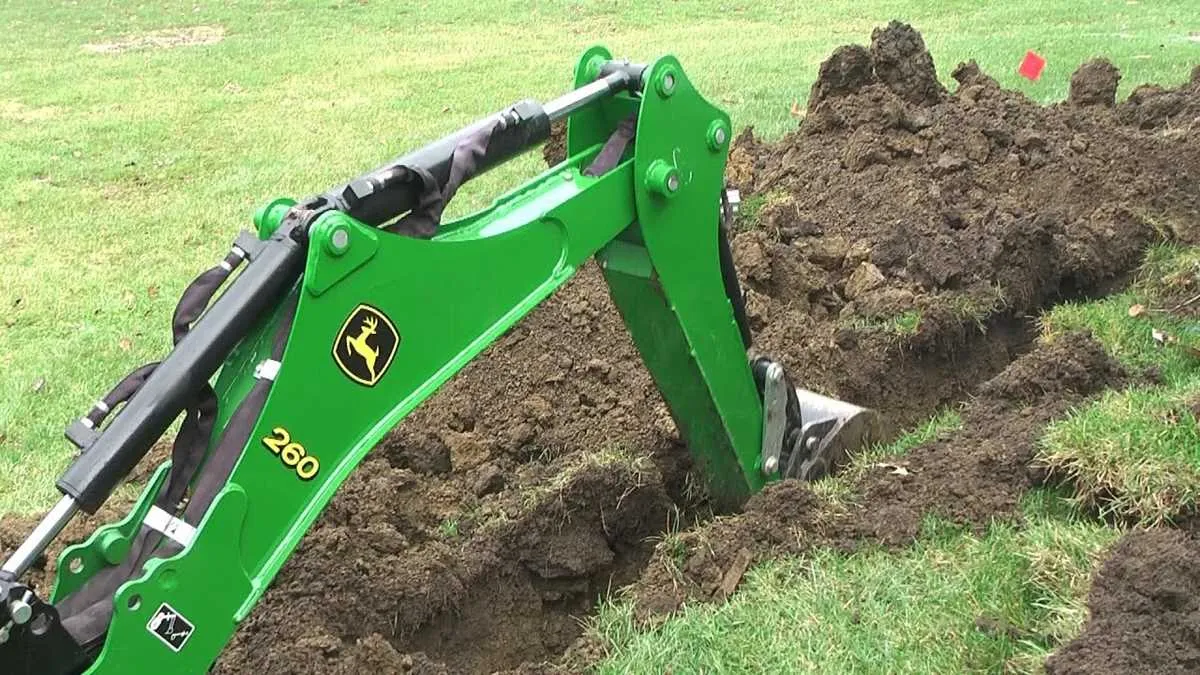 john deere 260b backhoe specs