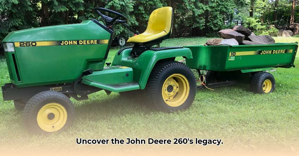 john deere 260e specs