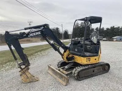 john deere 27d mini excavator specs