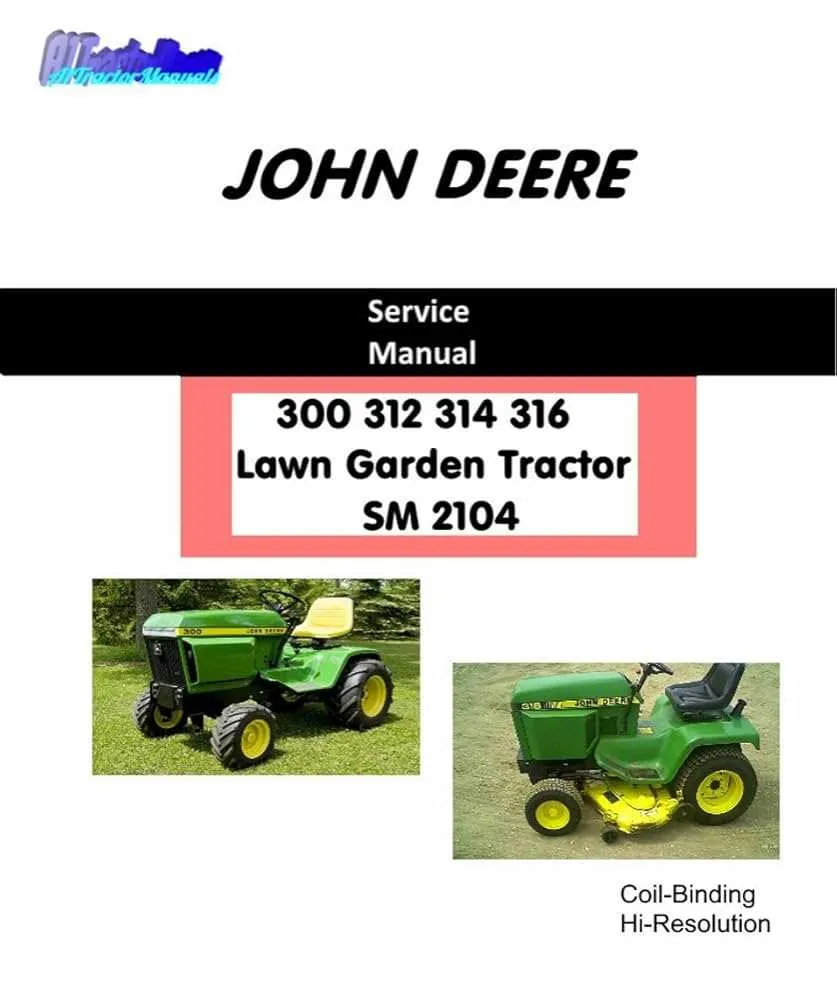 john deere 314 specs
