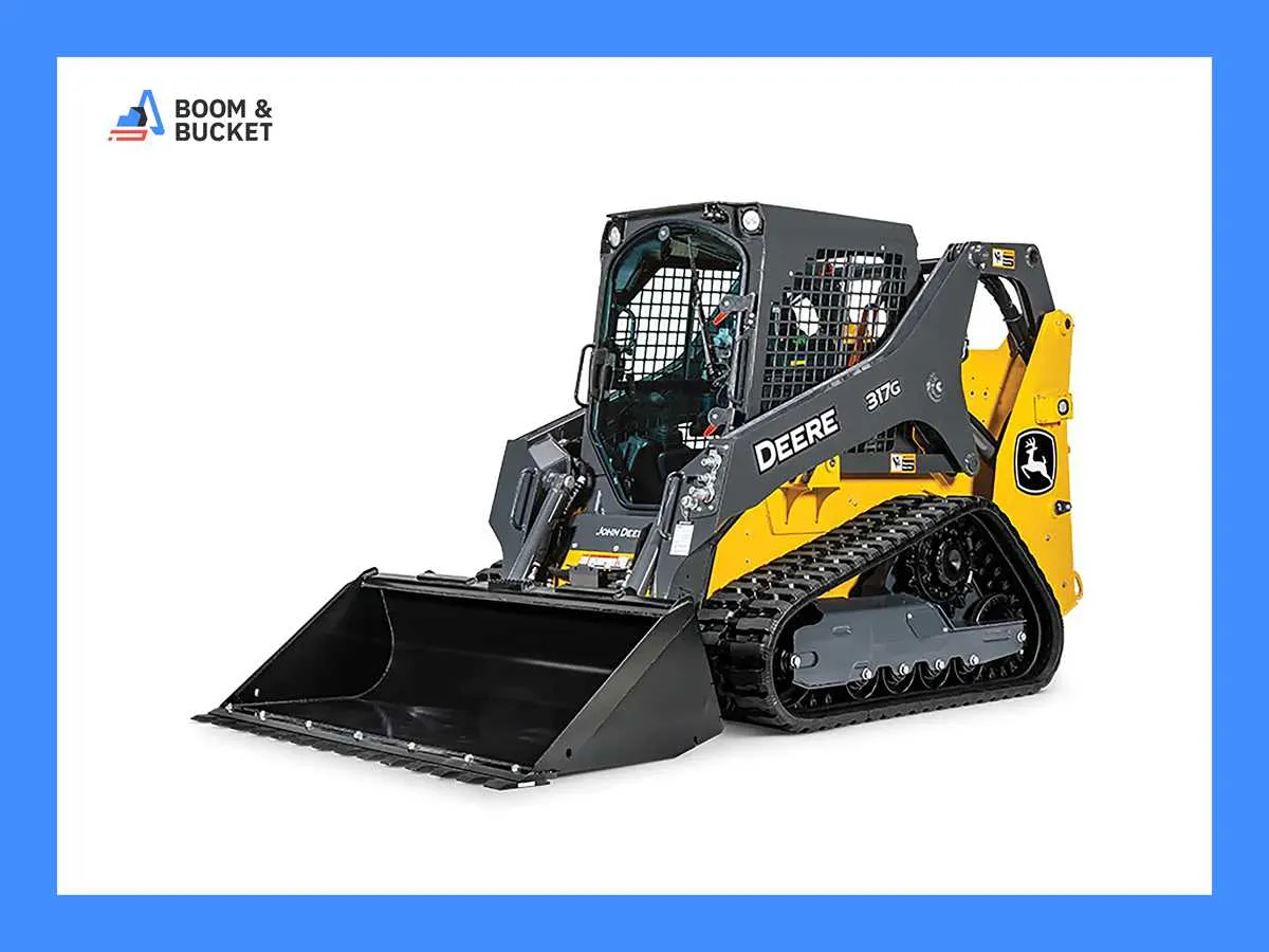 john deere 317 track loader specs