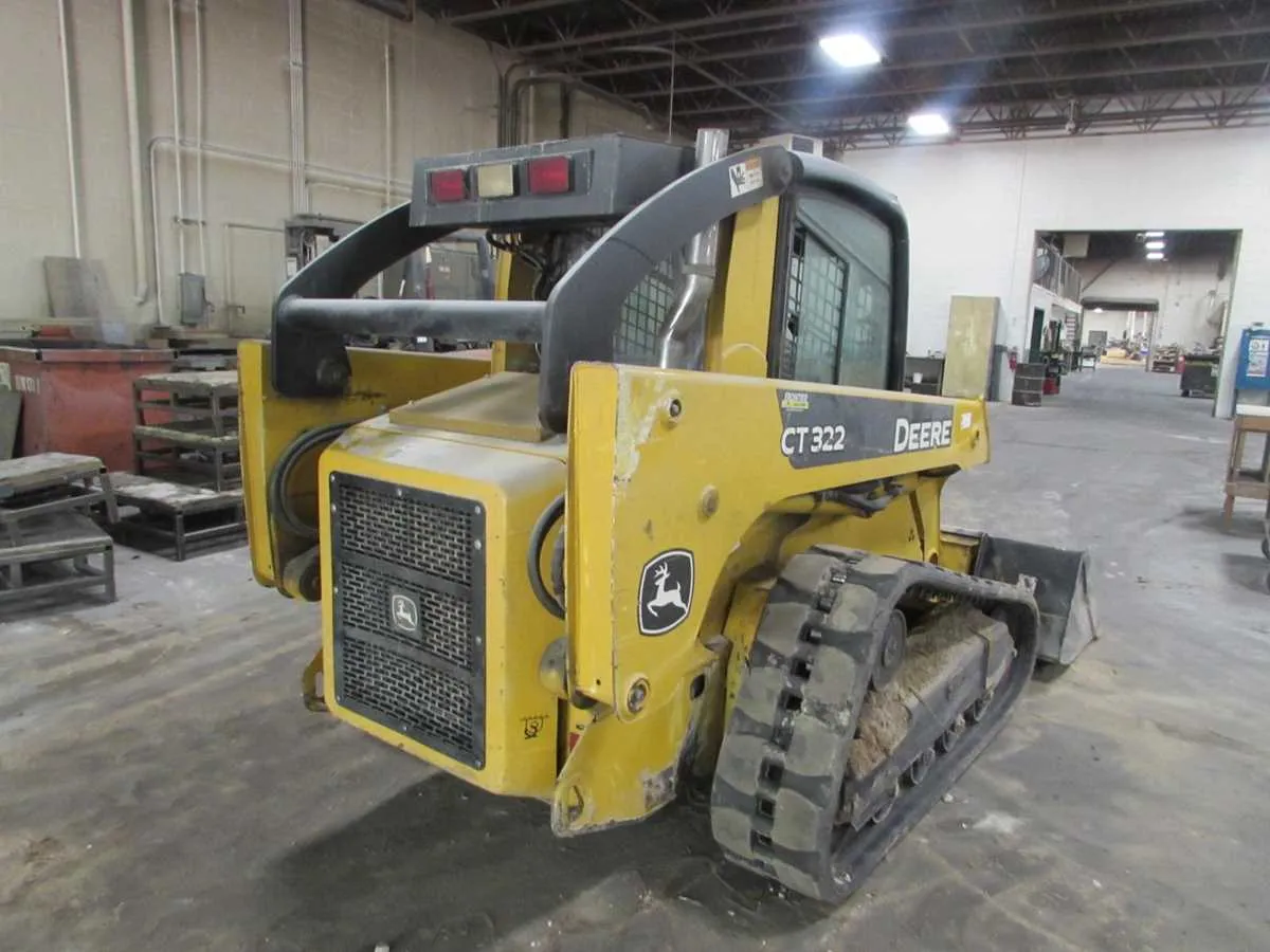 john deere 322 track loader specs