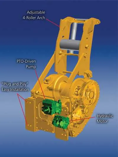 john deere 3305 winch specs