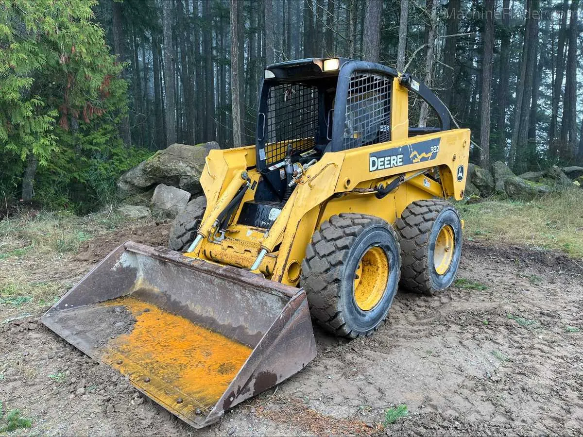 john deere 332 tractor specs
