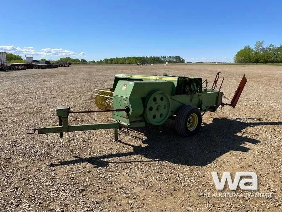 john deere 336 square baler specs