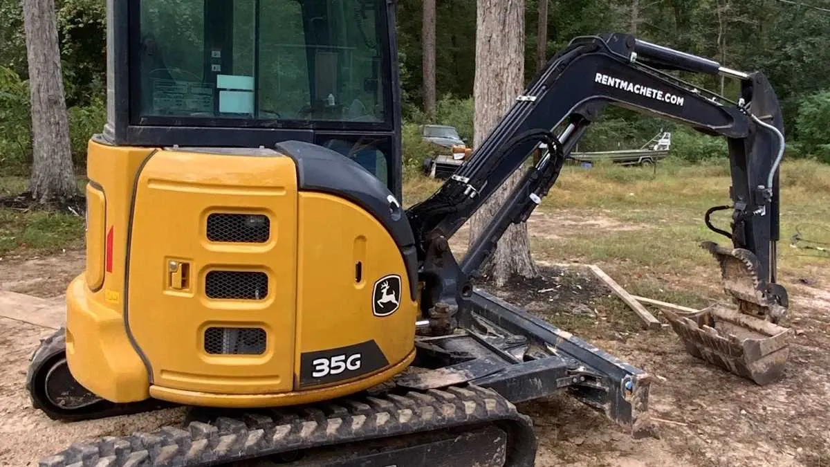 john deere 35g specs weight