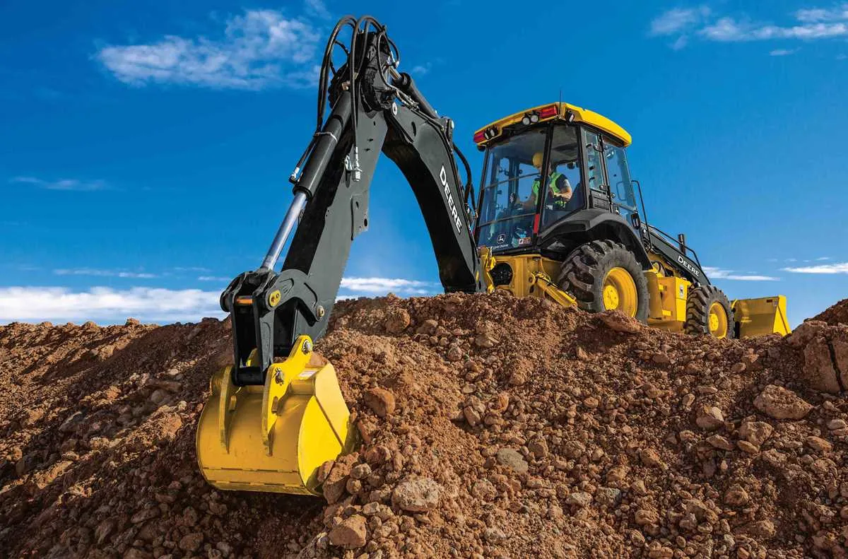 john deere 410 loader specs