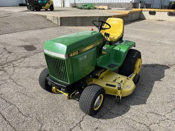 john deere 420 farm tractor specs