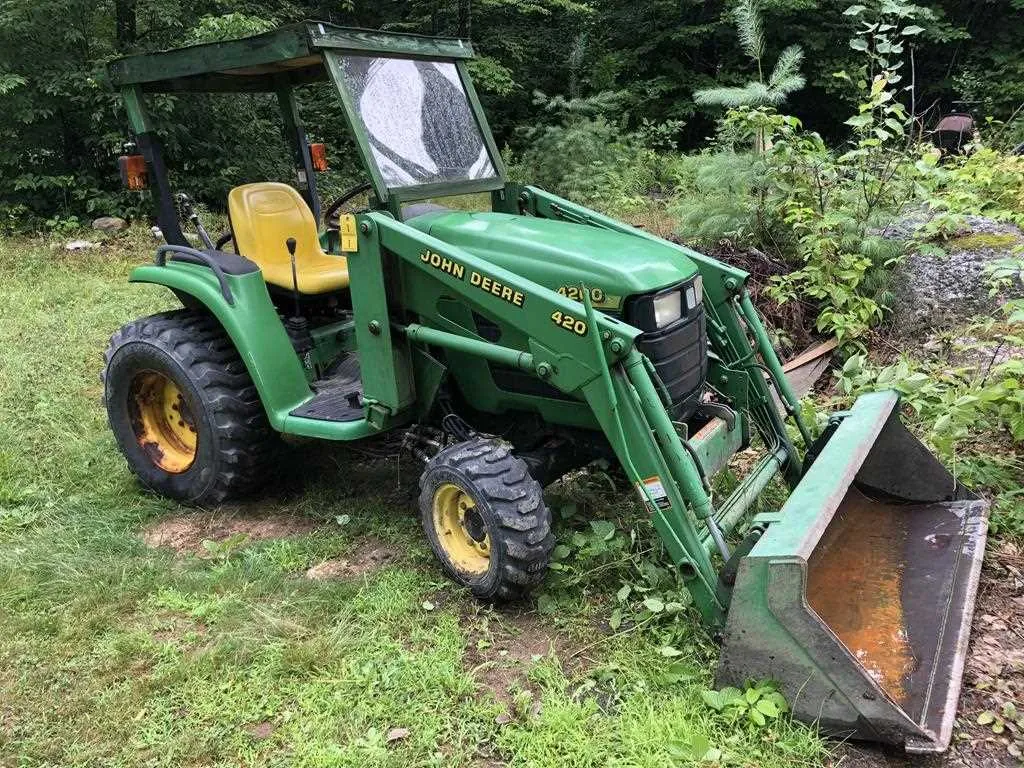 john deere 420 w specs