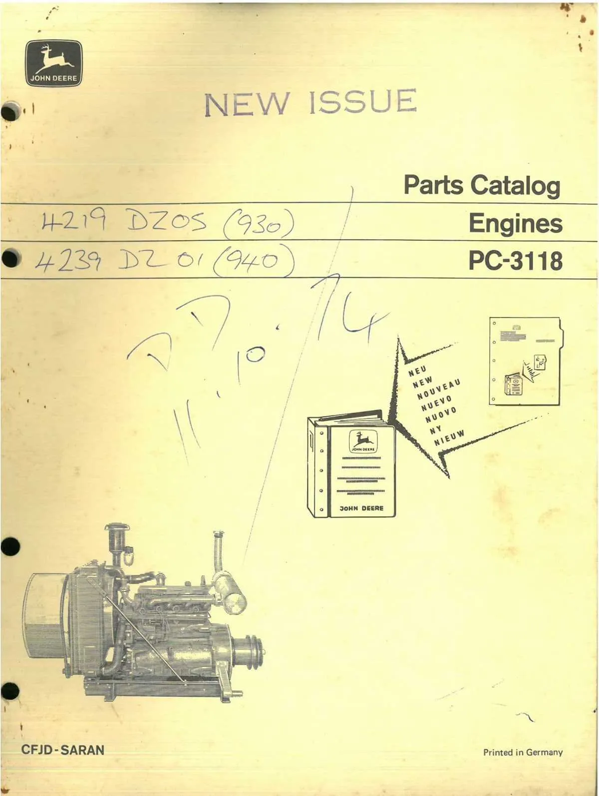 john deere 4239 engine specs
