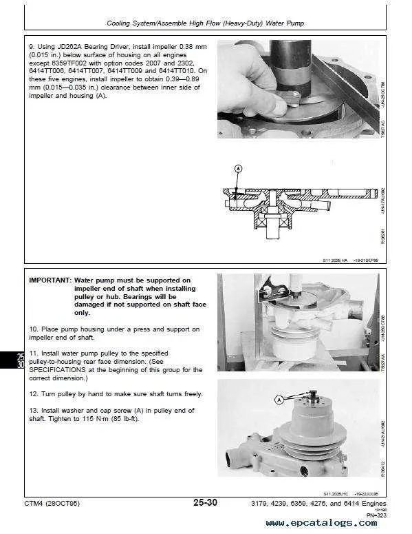 john deere 4239 torque specs