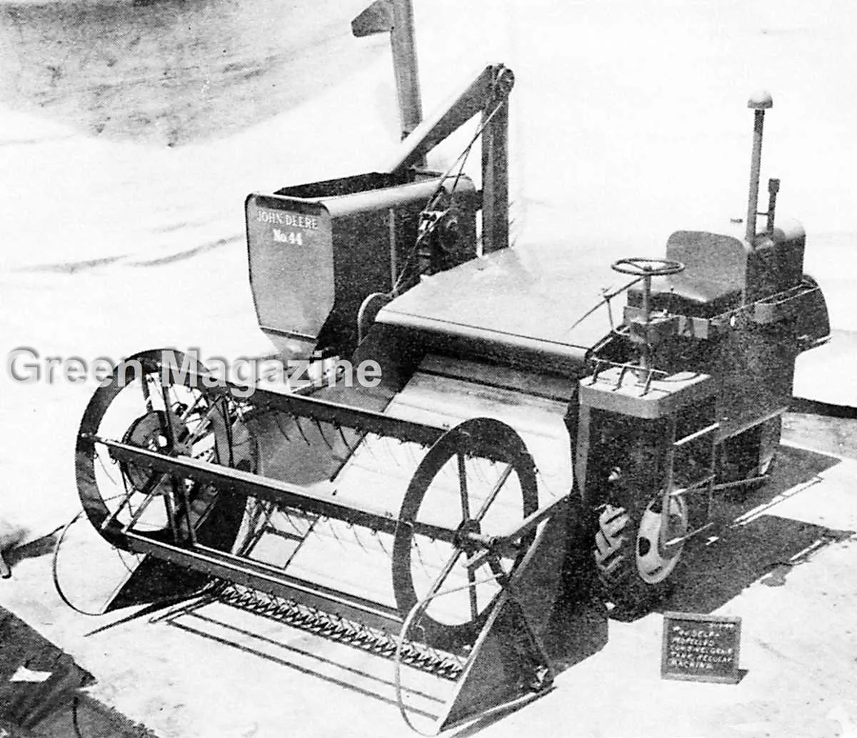 john deere 45 combine engine specs