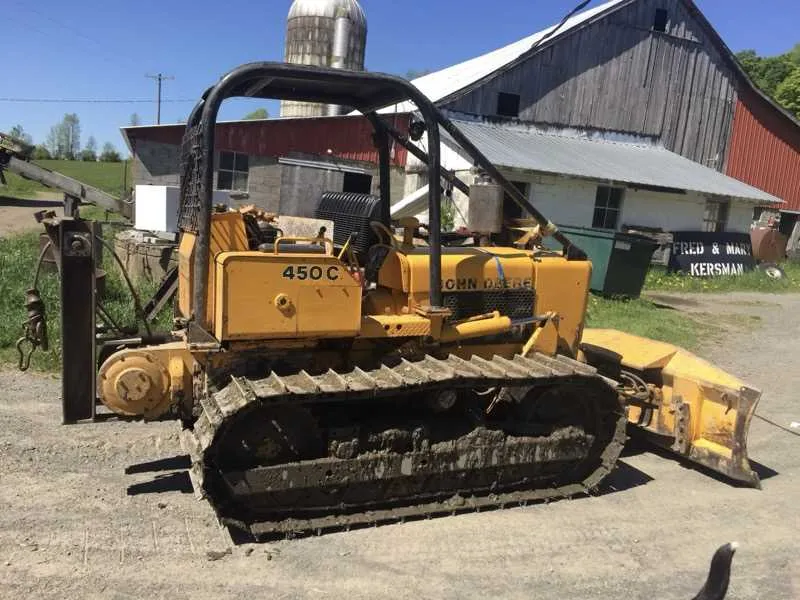 john deere 450c dozer lubrication specs