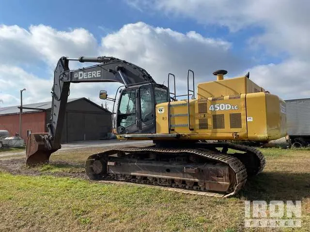 john deere 450d lc excavator specs