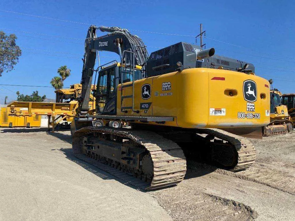 john deere 470 excavator specs