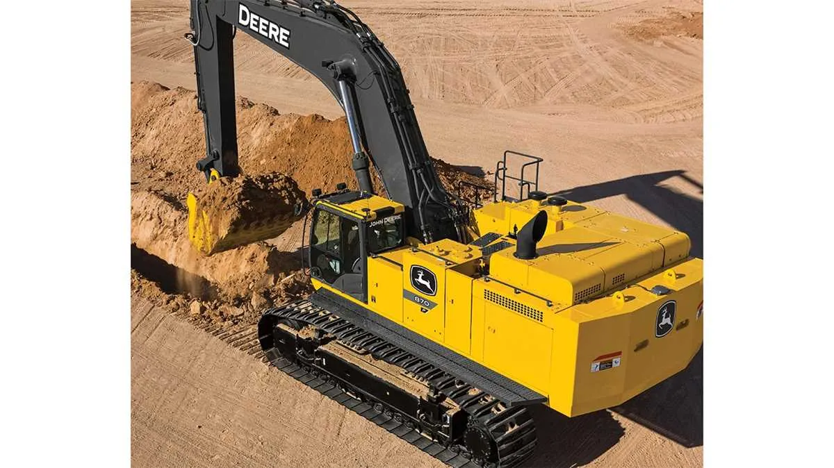 john deere 470 excavator specs