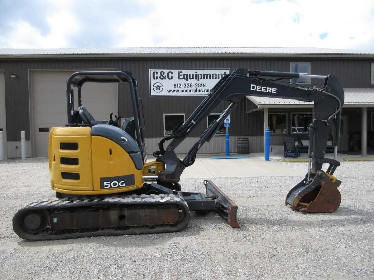 john deere 50 excavator specs