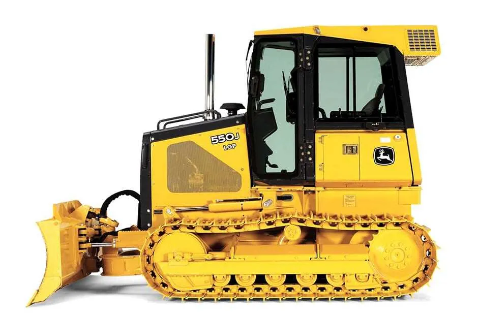 john deere 550j dozer specs