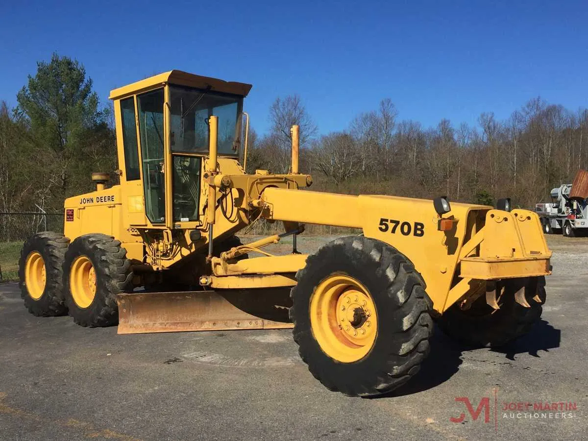 john deere 570b motor grader specs
