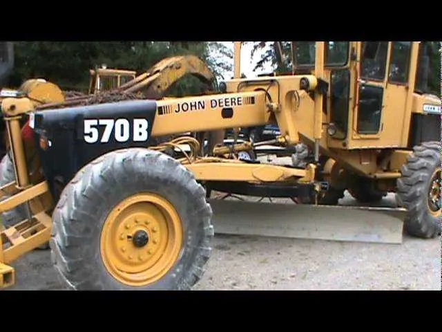 john deere 570b motor grader specs
