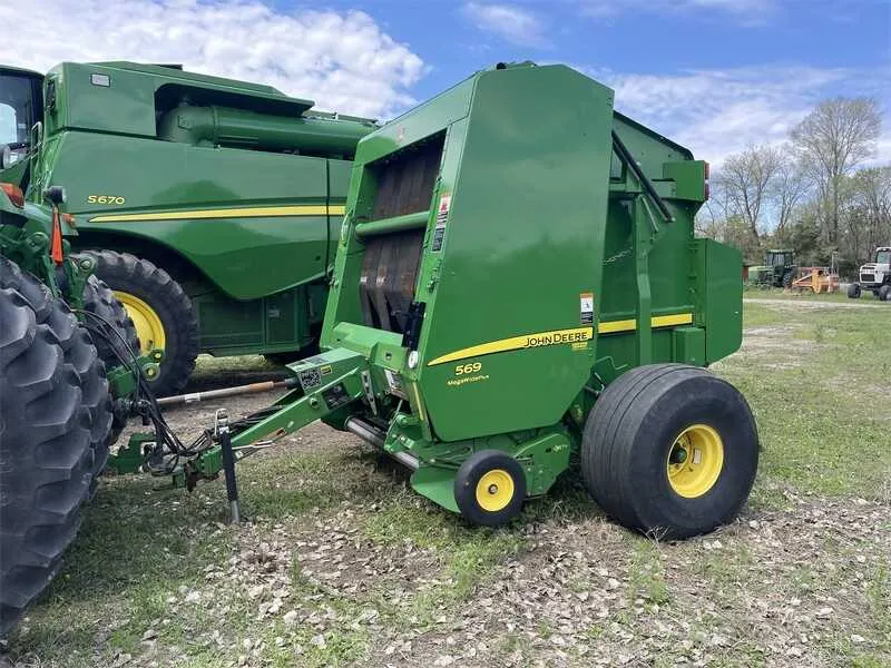 john deere 590 round baler specs