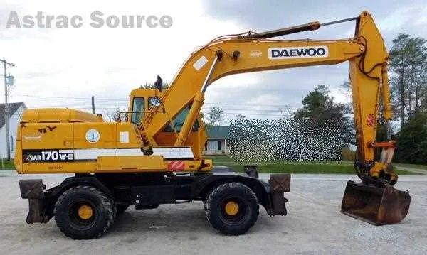 john deere 595d wheel excavator specs