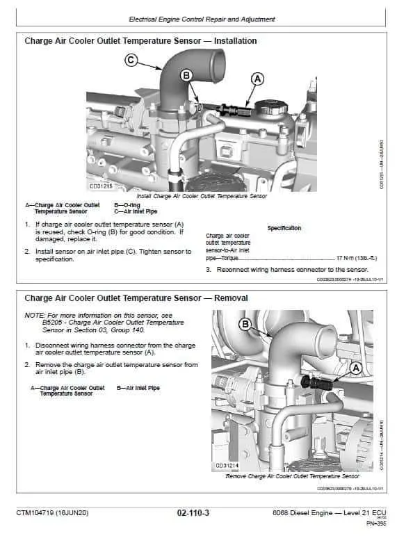 john deere 6068 cylinder head torque specs