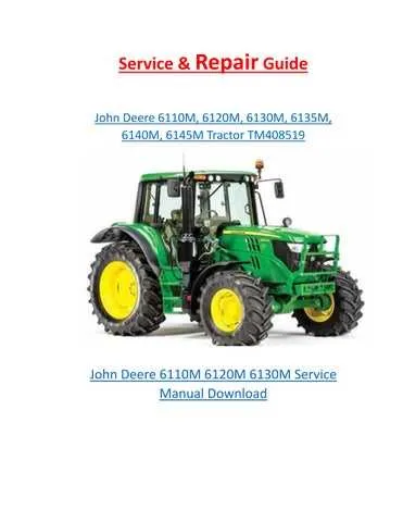 john deere 6135m specs