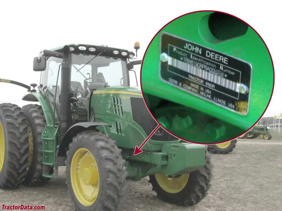 john deere 6210 tractor specs