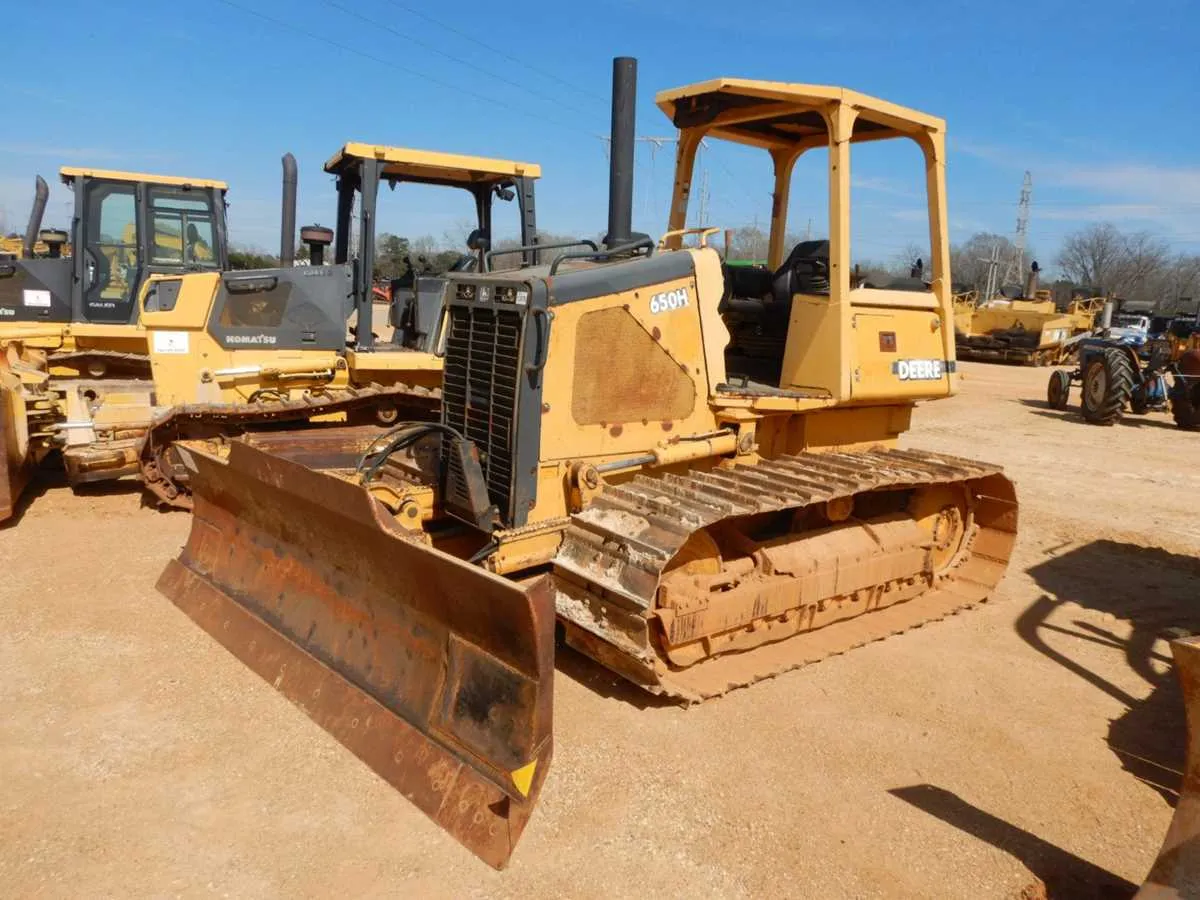 john deere 650h dozer specs