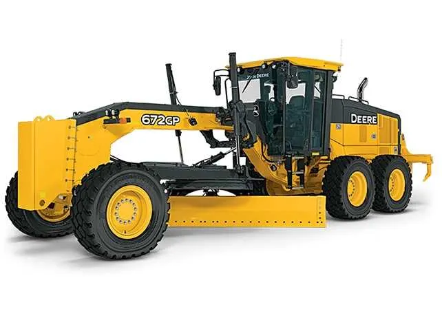 john deere 672b specs