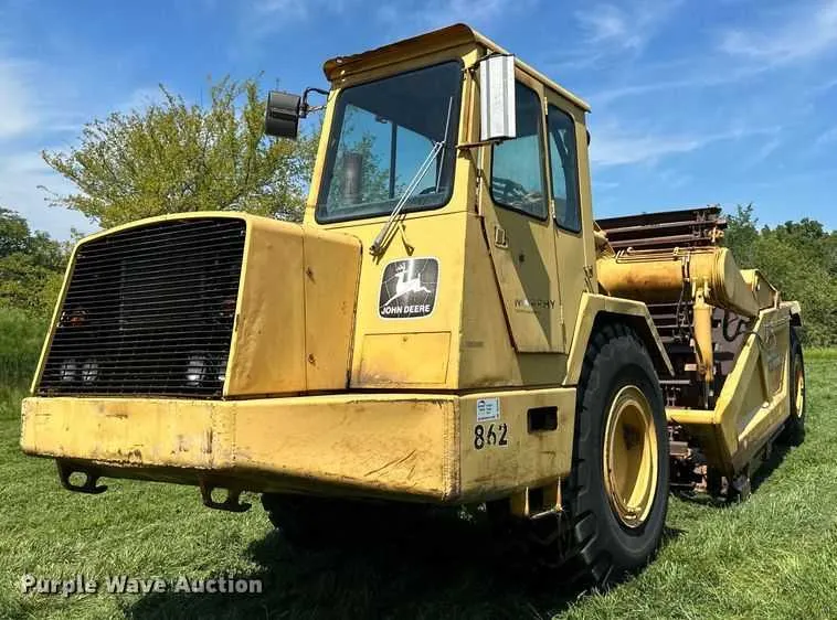 john deere 760a scraper specs