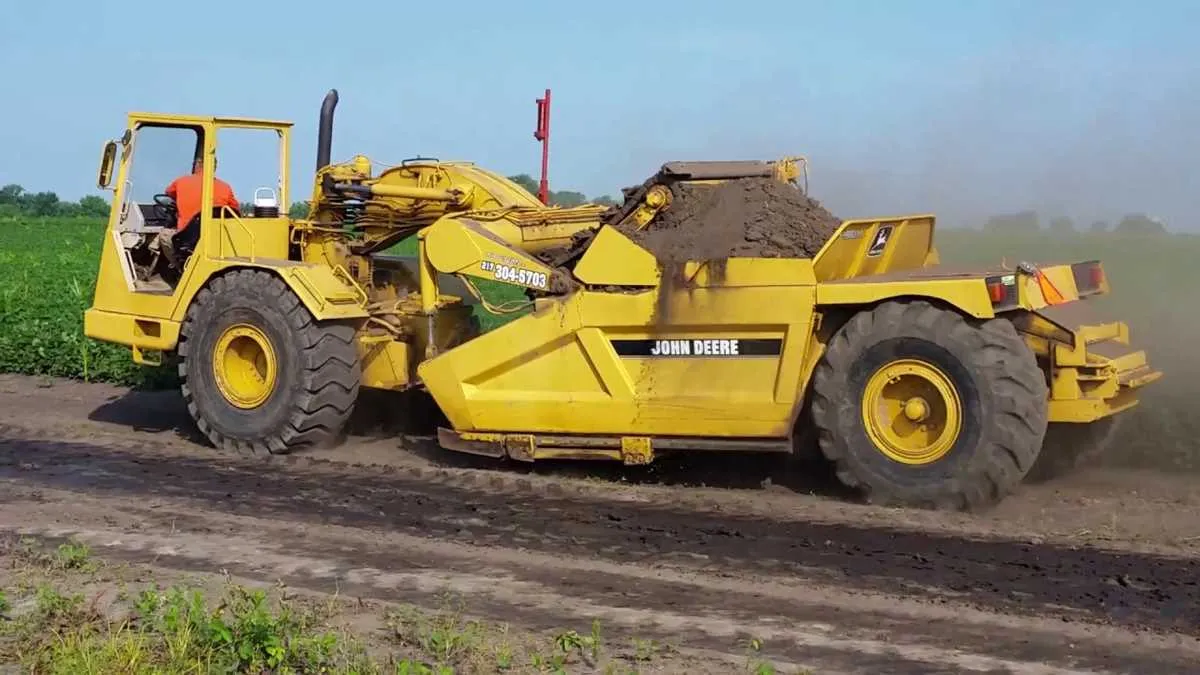john deere 762a scraper specs