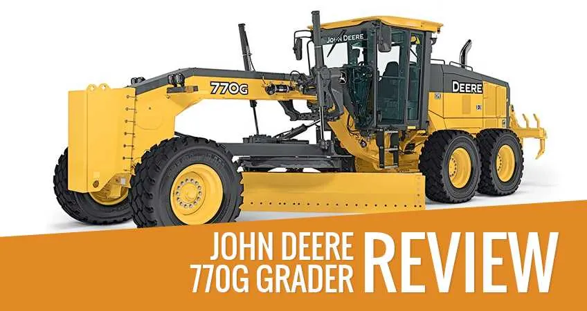 john deere 770a motor grader specs