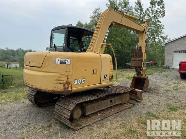 john deere 80c excavator specs