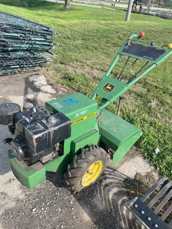 john deere 820 tiller specs