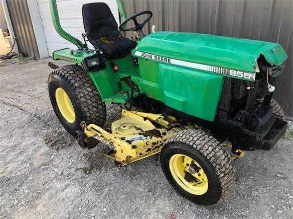 john deere 855 oil specs