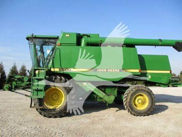 john deere 9500 oil combine specs