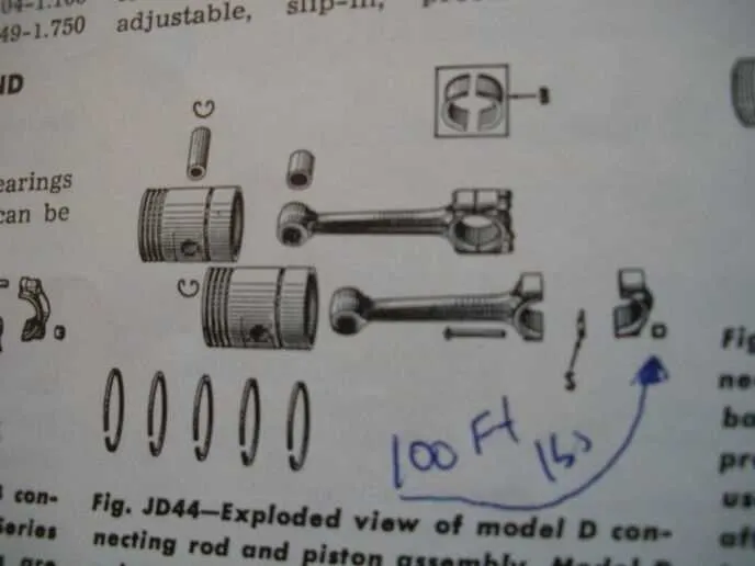 john deere 950k torque specs