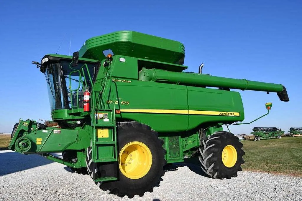 john deere 9770 sts combine specs