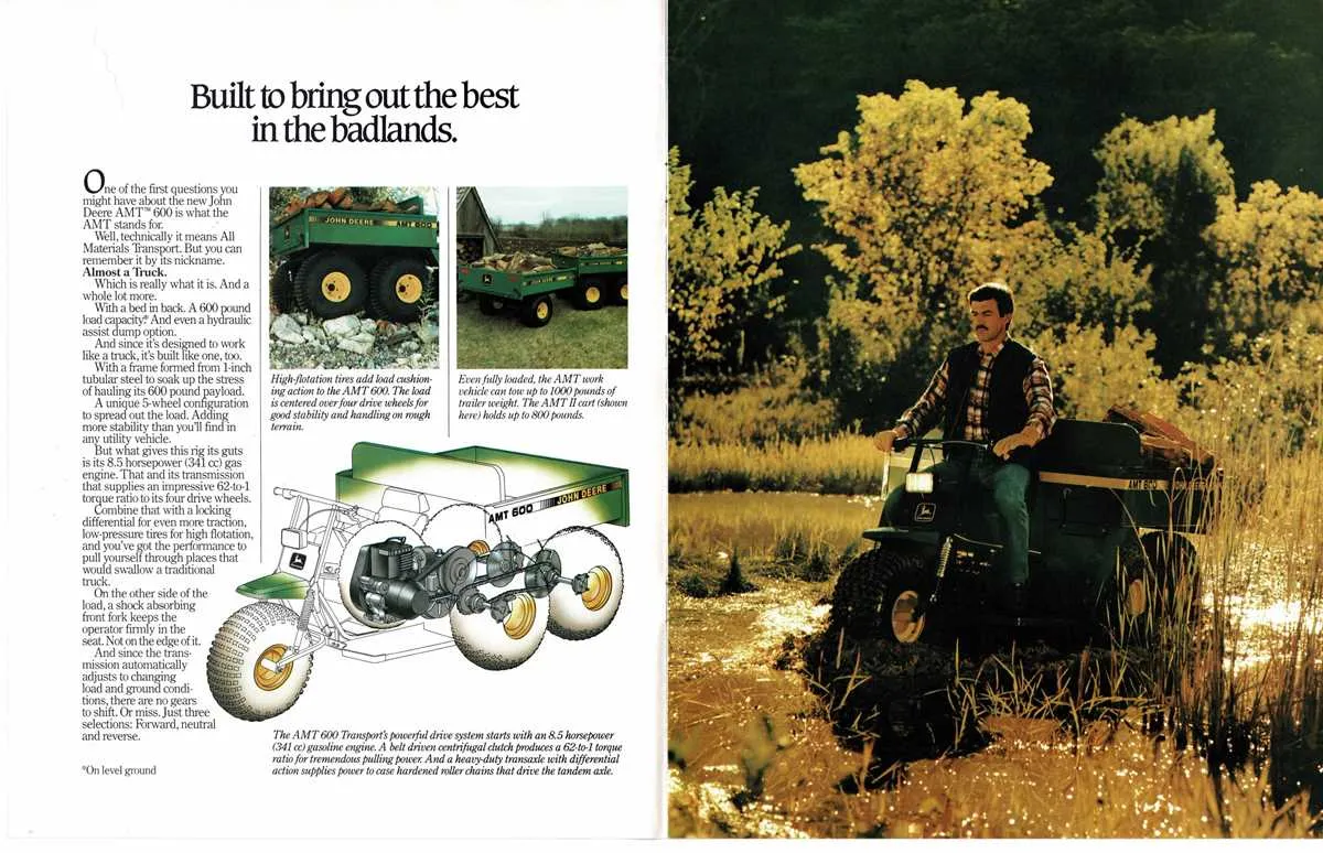 john deere amt 622 engine specs