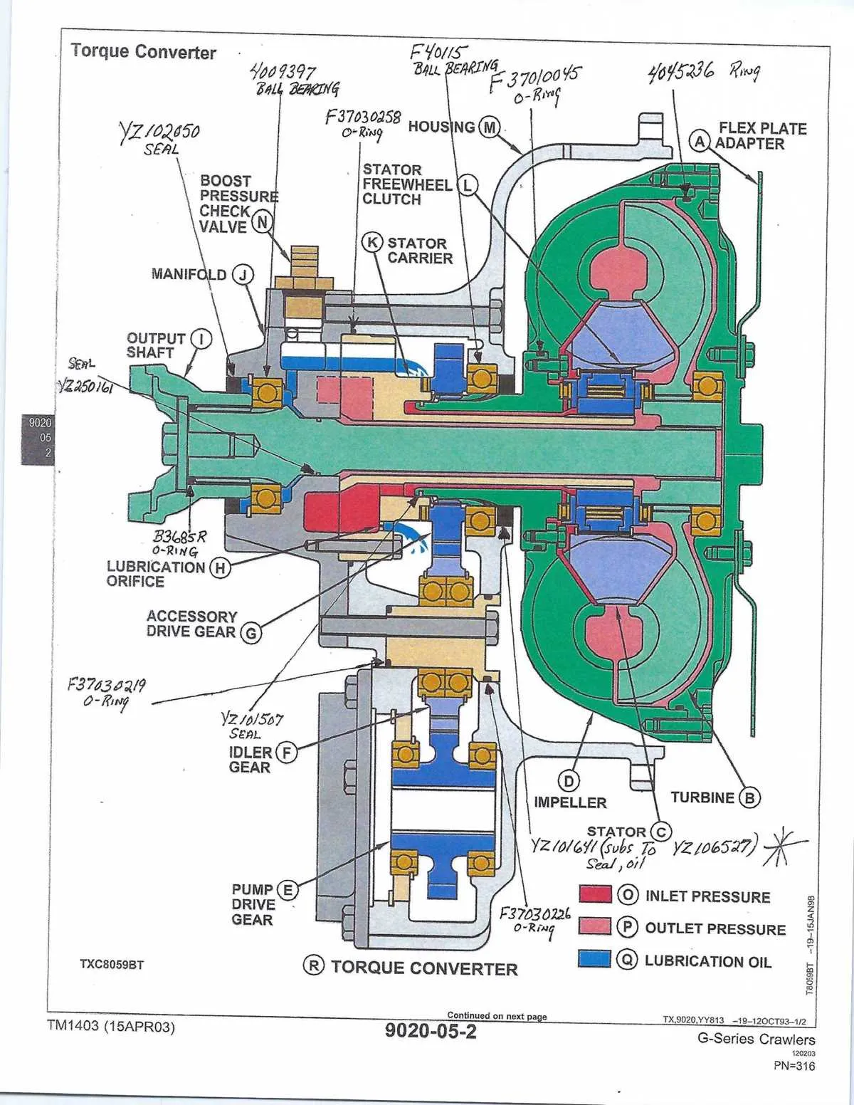 john deere b clutch torque specs