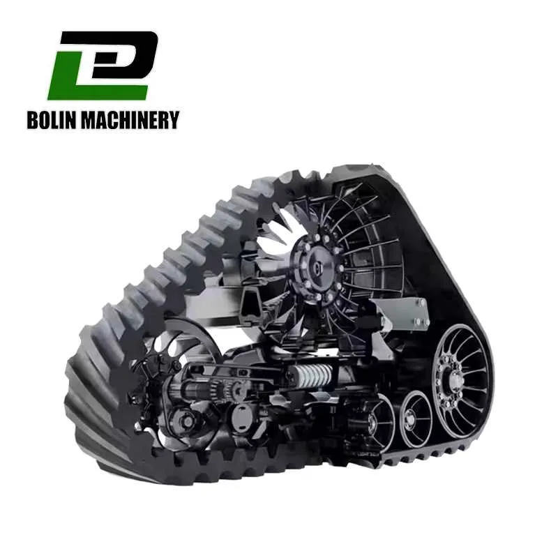 john deere combine track specs