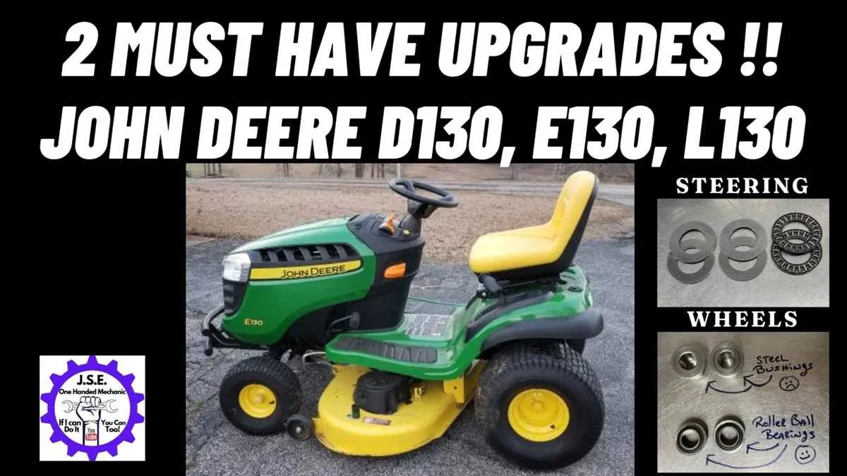 john deere d130 vs john deere s130 specs