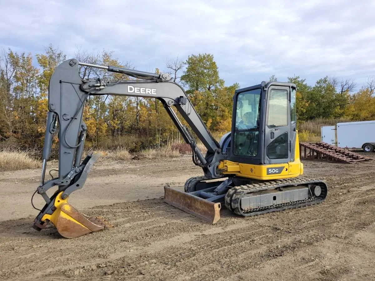 john deere d50 excavator specs