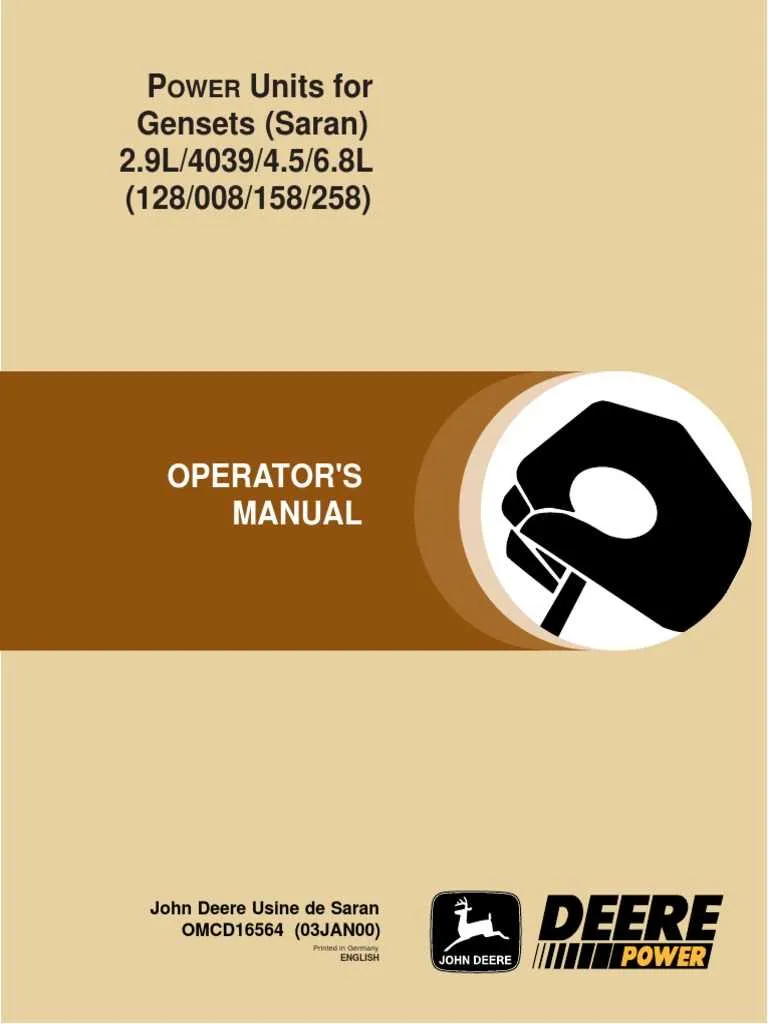 john deere engine spec sheets