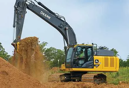 john deere excavator spec