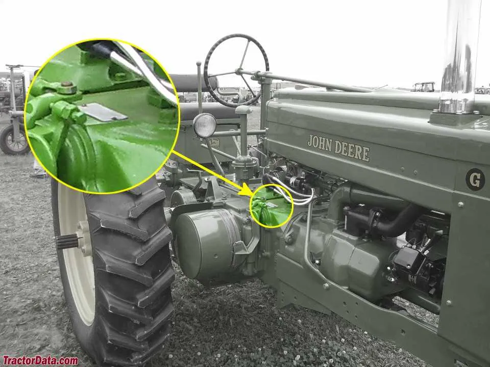 john deere g engine specs